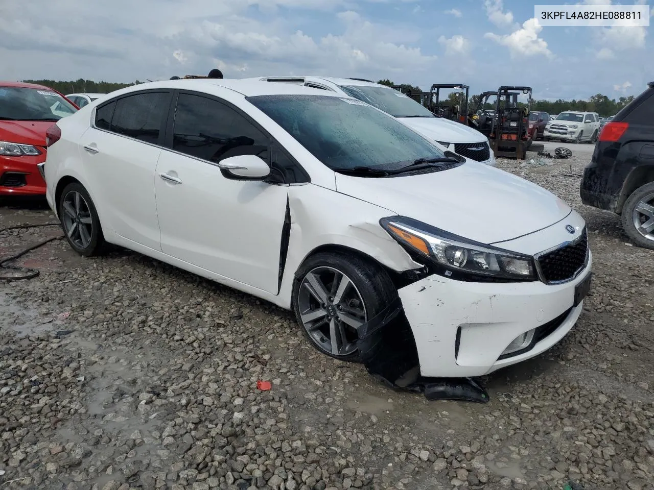 2017 Kia Forte Ex VIN: 3KPFL4A82HE088811 Lot: 71736914