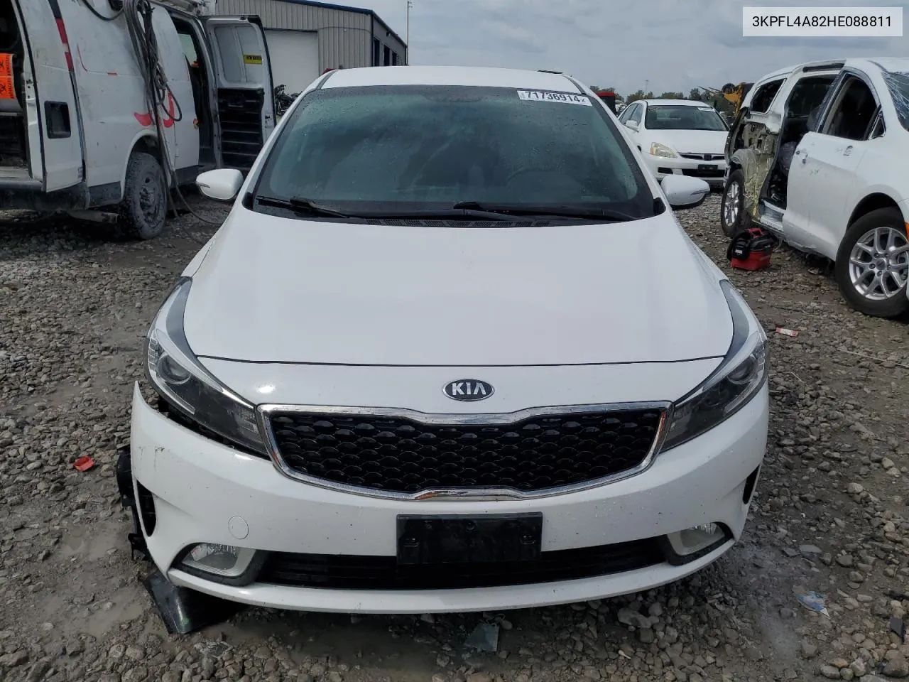 2017 Kia Forte Ex VIN: 3KPFL4A82HE088811 Lot: 71736914