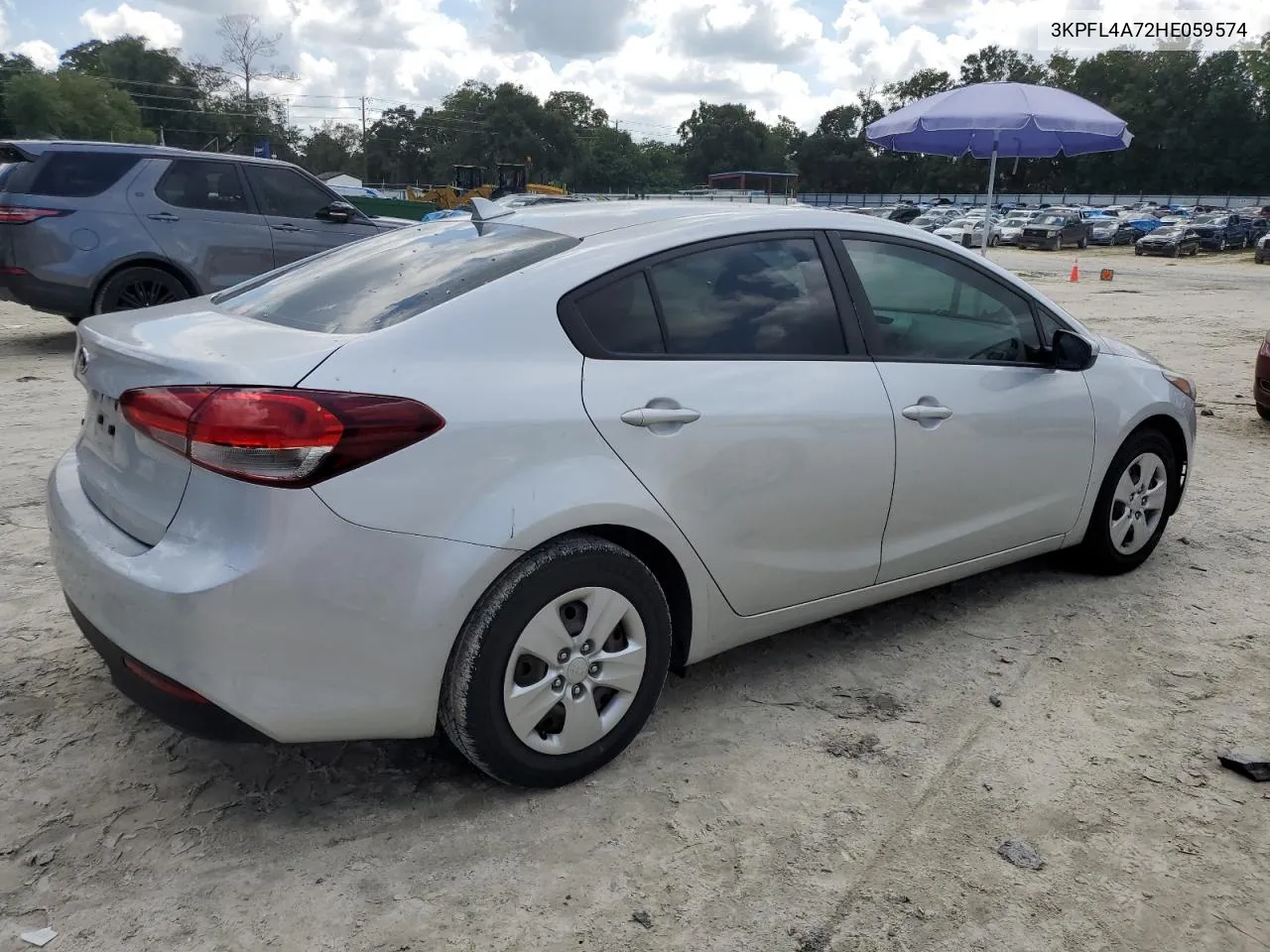 2017 Kia Forte Lx VIN: 3KPFL4A72HE059574 Lot: 71863624