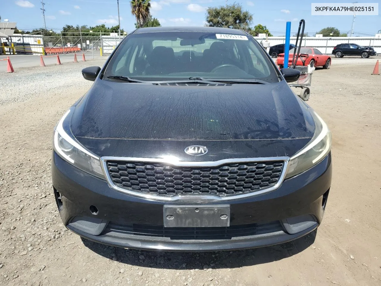 2017 Kia Forte Lx VIN: 3KPFK4A79HE025151 Lot: 71895314