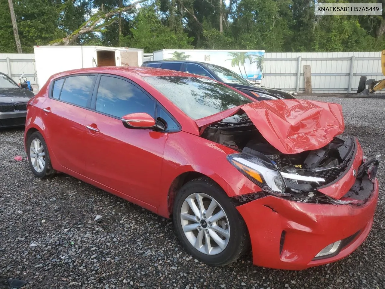 KNAFK5A81H57A5449 2017 Kia Forte Lx