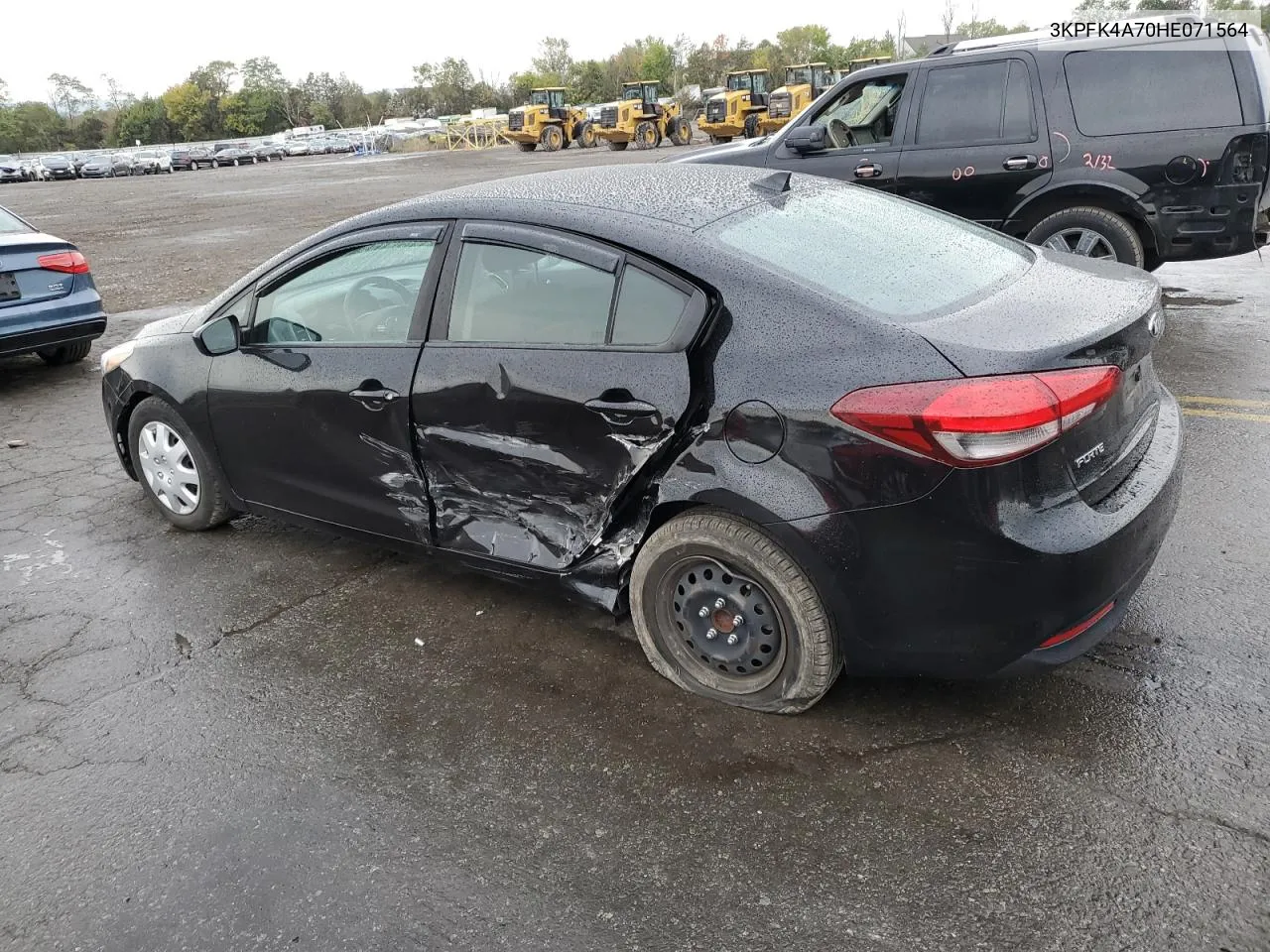 2017 Kia Forte Lx VIN: 3KPFK4A70HE071564 Lot: 72085444