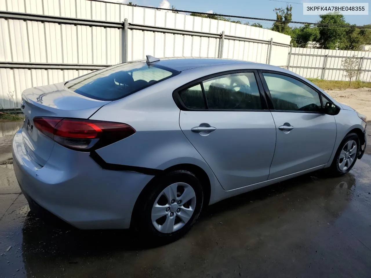 2017 Kia Forte Lx VIN: 3KPFK4A78HE048355 Lot: 72151554