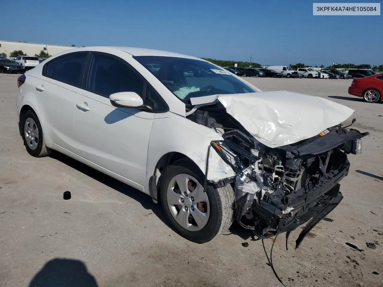 2017 Kia Forte Lx VIN: 3KPFK4A74HE105084 Lot: 72166034