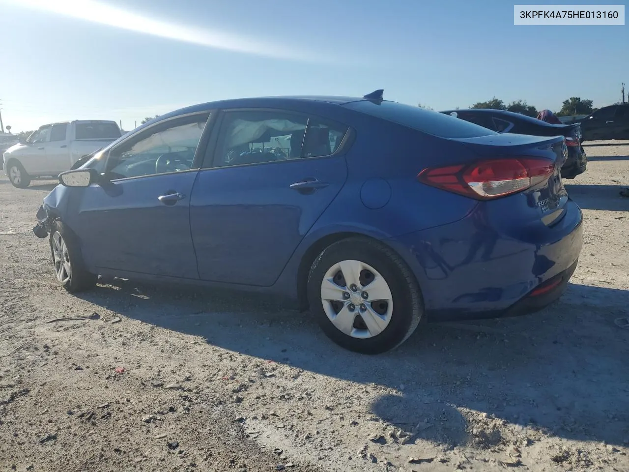 2017 Kia Forte Lx VIN: 3KPFK4A75HE013160 Lot: 72501434