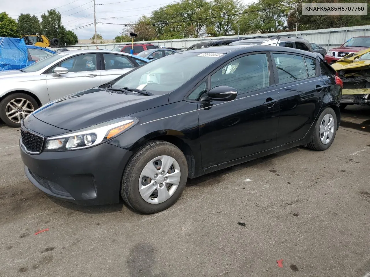 2017 Kia Forte Lx VIN: KNAFK5A85H5707760 Lot: 72640584