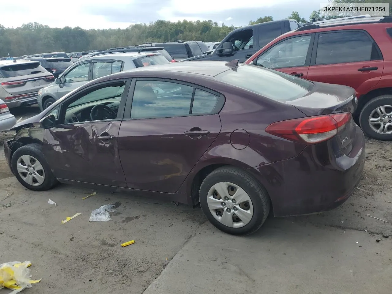 2017 Kia Forte Lx VIN: 3KPFK4A77HE071254 Lot: 72760644