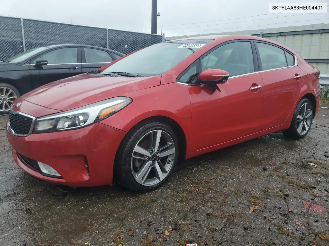 3KPFL4A83HE004401 2017 Kia Forte Ex