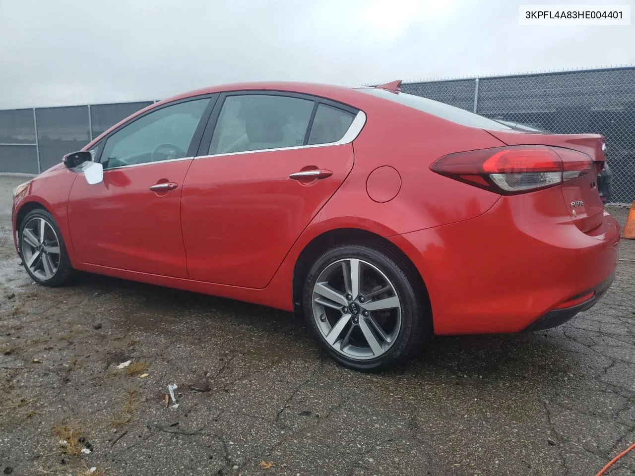 2017 Kia Forte Ex VIN: 3KPFL4A83HE004401 Lot: 72846334