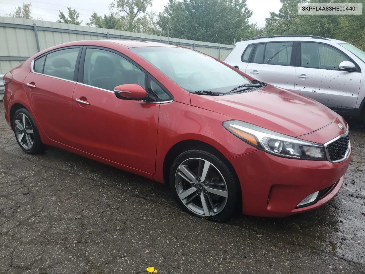 3KPFL4A83HE004401 2017 Kia Forte Ex