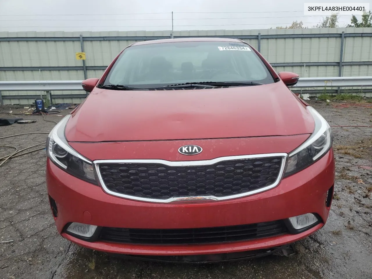 3KPFL4A83HE004401 2017 Kia Forte Ex