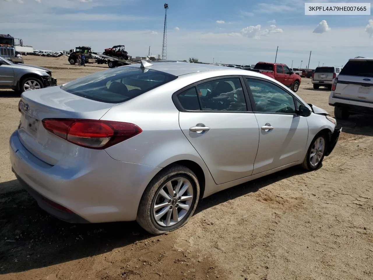 2017 Kia Forte Lx VIN: 3KPFL4A79HE007665 Lot: 72861354