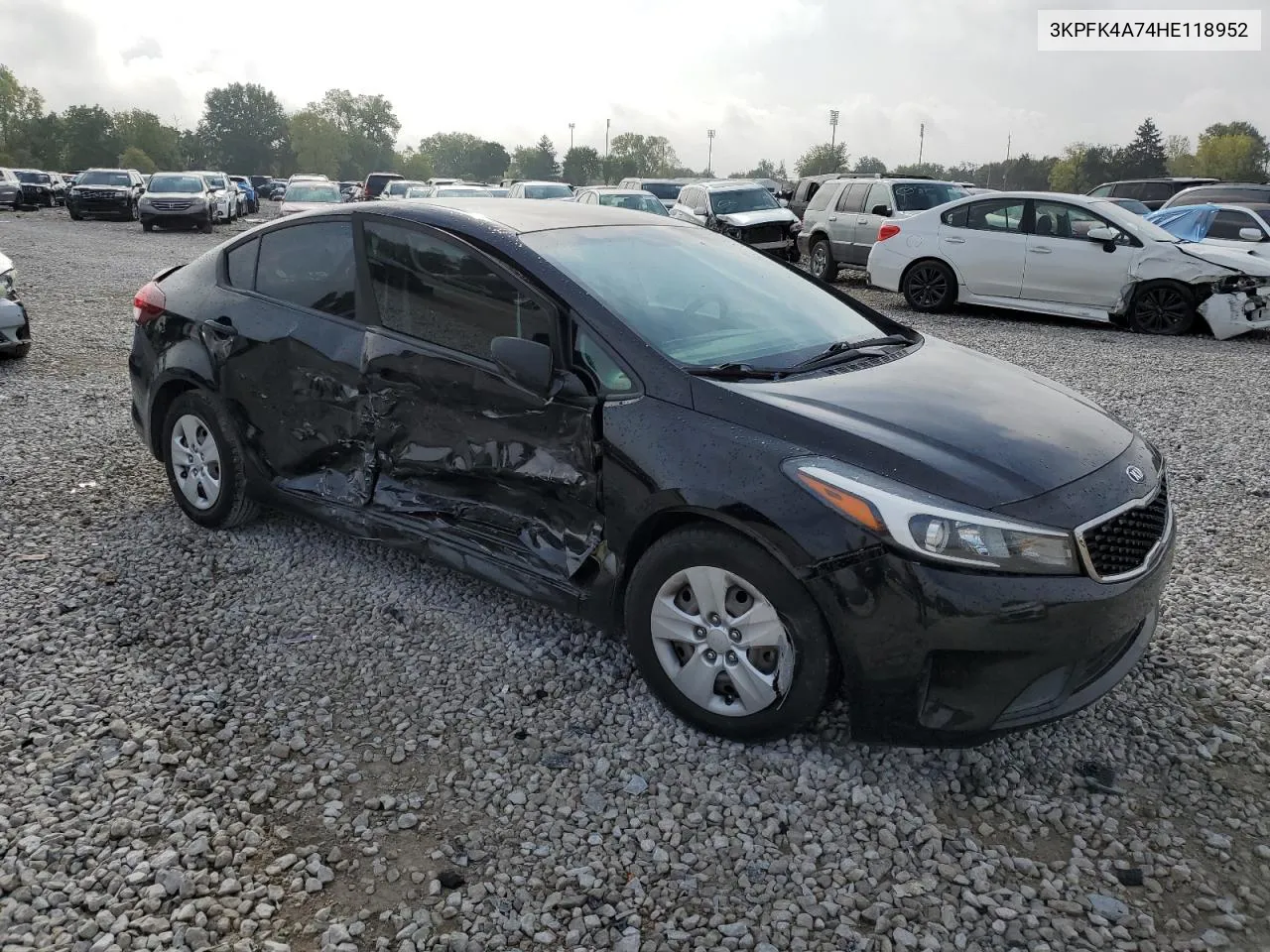 3KPFK4A74HE118952 2017 Kia Forte Lx