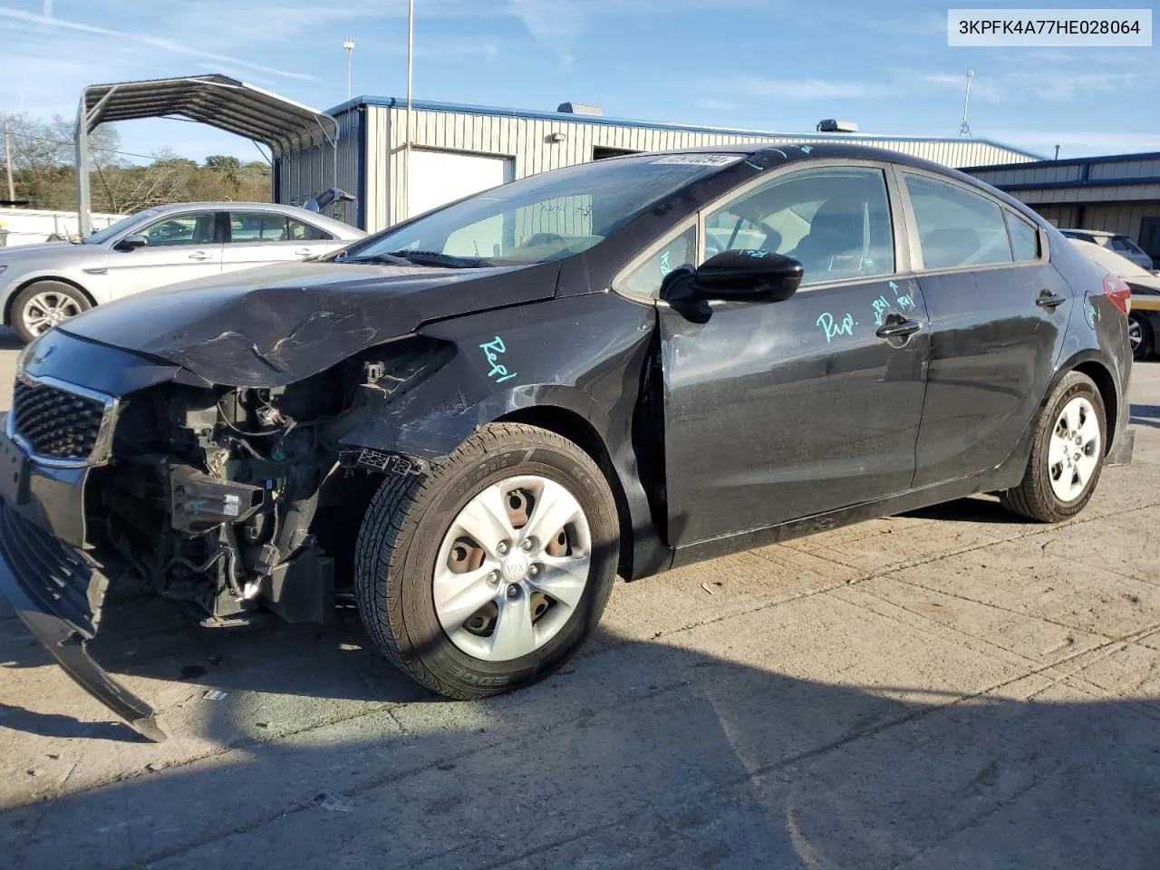 2017 Kia Forte Lx VIN: 3KPFK4A77HE028064 Lot: 72970294