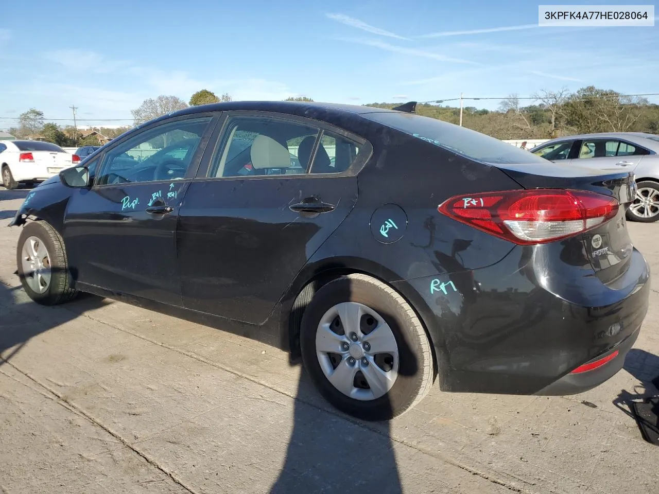 2017 Kia Forte Lx VIN: 3KPFK4A77HE028064 Lot: 72970294