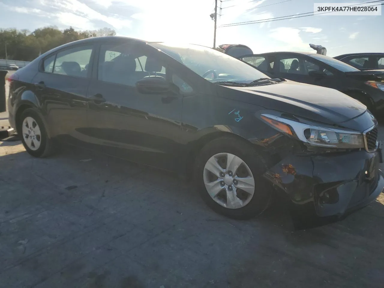 2017 Kia Forte Lx VIN: 3KPFK4A77HE028064 Lot: 72970294