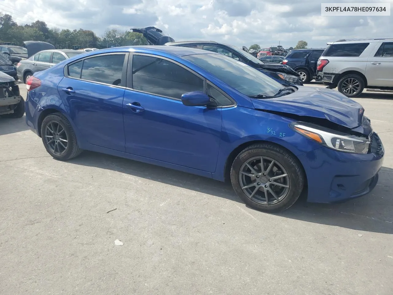 2017 Kia Forte Lx VIN: 3KPFL4A78HE097634 Lot: 73087804