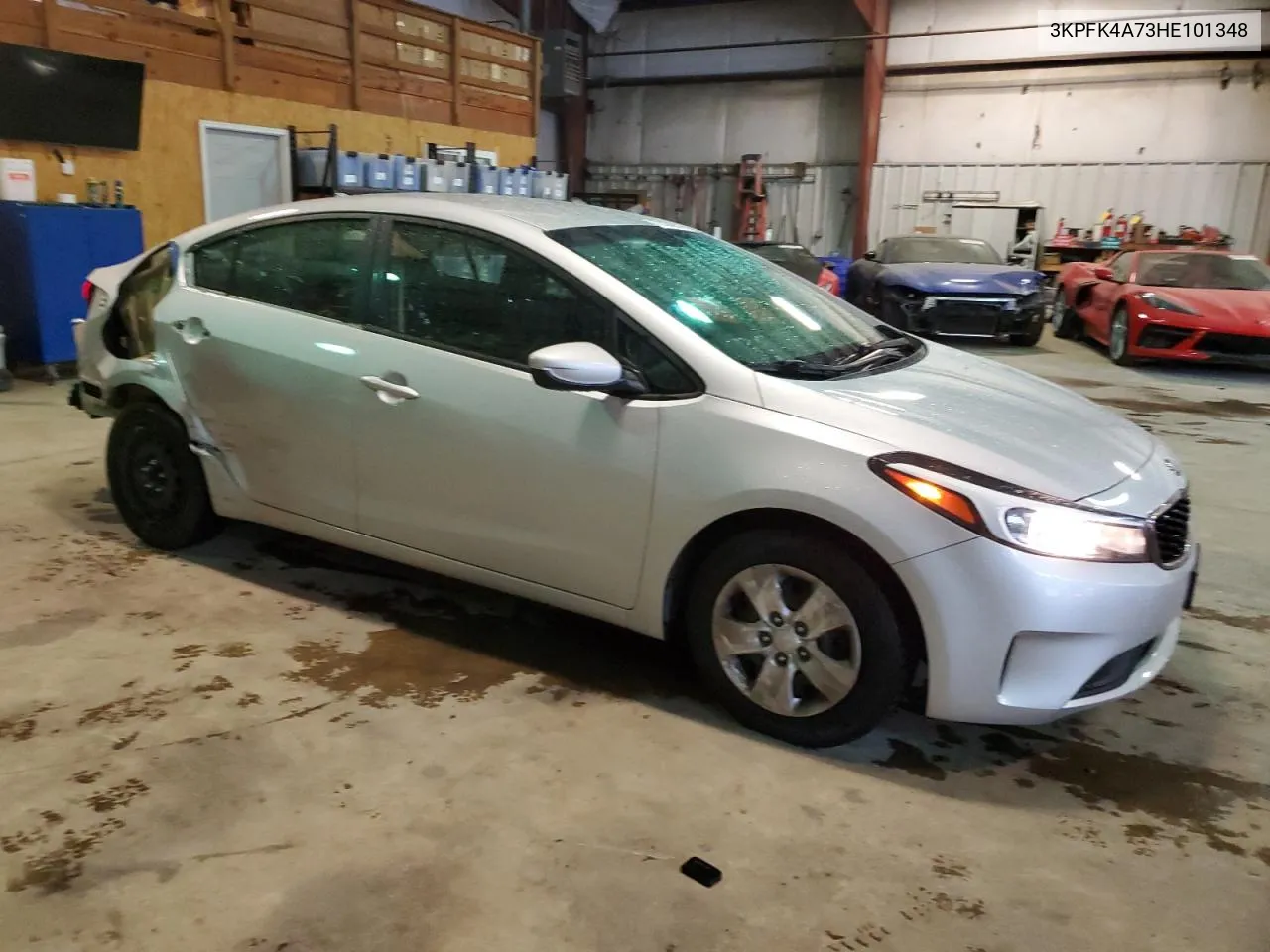 3KPFK4A73HE101348 2017 Kia Forte Lx