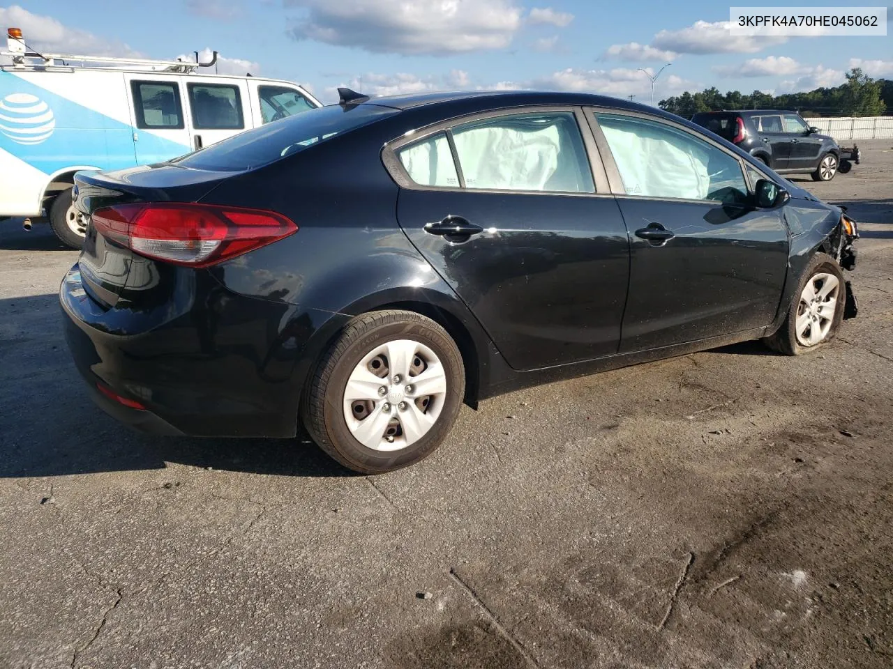 2017 Kia Forte Lx VIN: 3KPFK4A70HE045062 Lot: 73192404