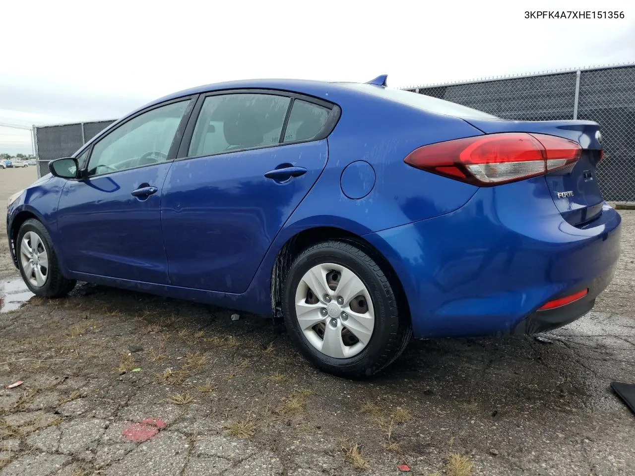 2017 Kia Forte Lx VIN: 3KPFK4A7XHE151356 Lot: 73409724