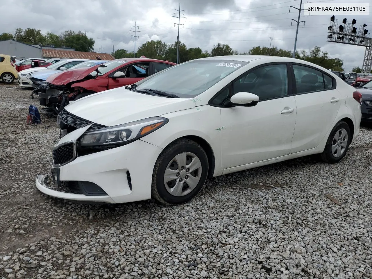 2017 Kia Forte Lx VIN: 3KPFK4A75HE031108 Lot: 73434994