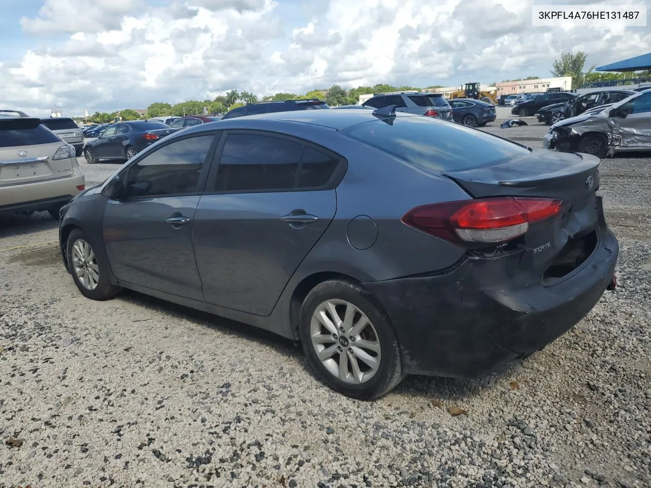 2017 Kia Forte Lx VIN: 3KPFL4A76HE131487 Lot: 73687324