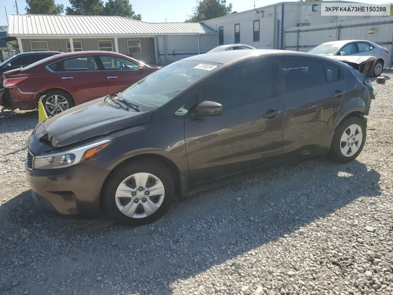 2017 Kia Forte Lx VIN: 3KPFK4A73HE150288 Lot: 73768394