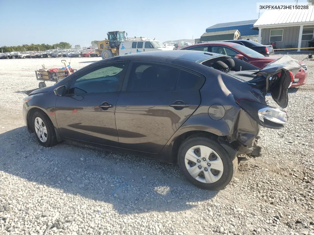 2017 Kia Forte Lx VIN: 3KPFK4A73HE150288 Lot: 73768394