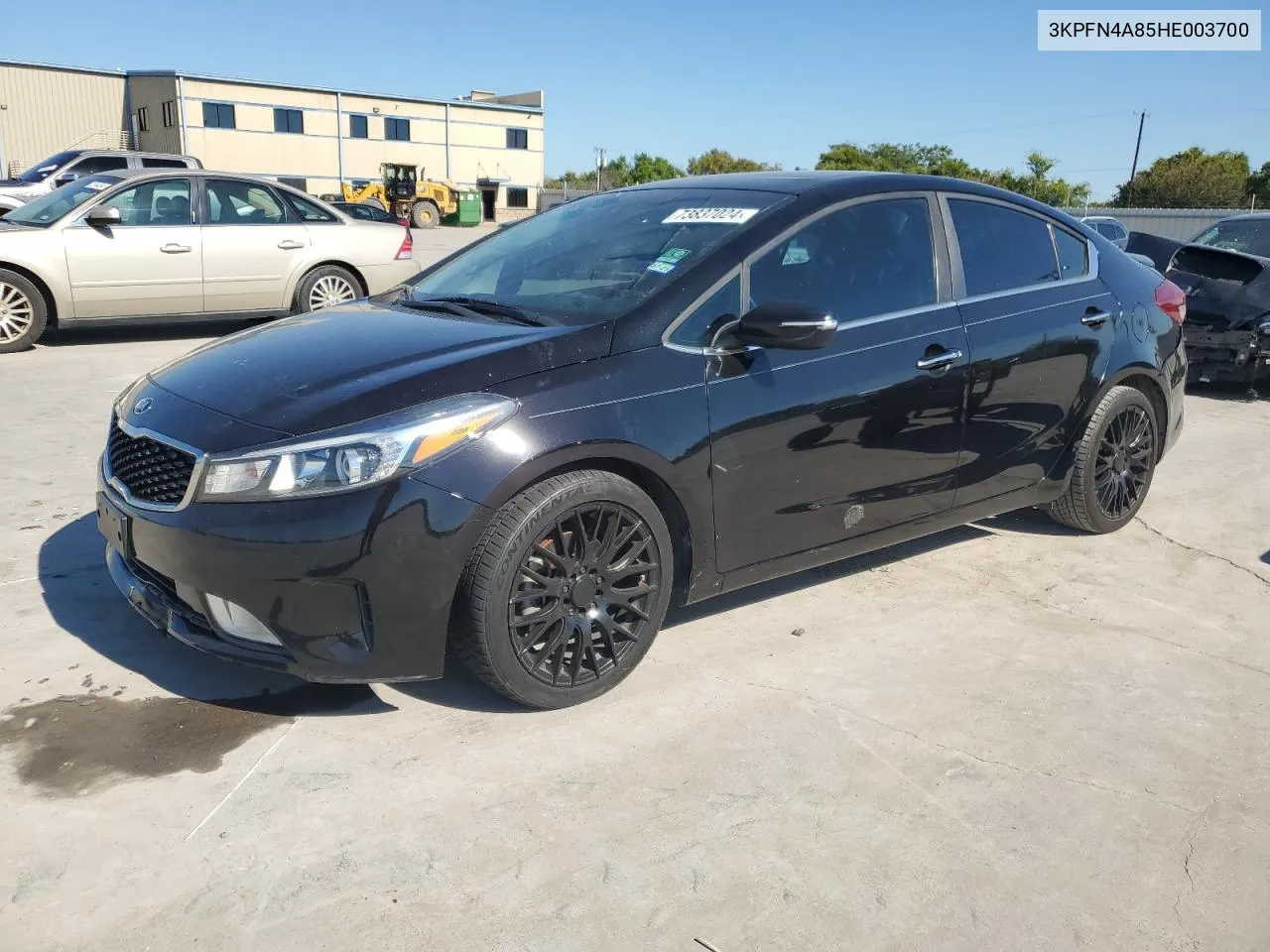 2017 Kia Forte Ex VIN: 3KPFN4A85HE003700 Lot: 73837024