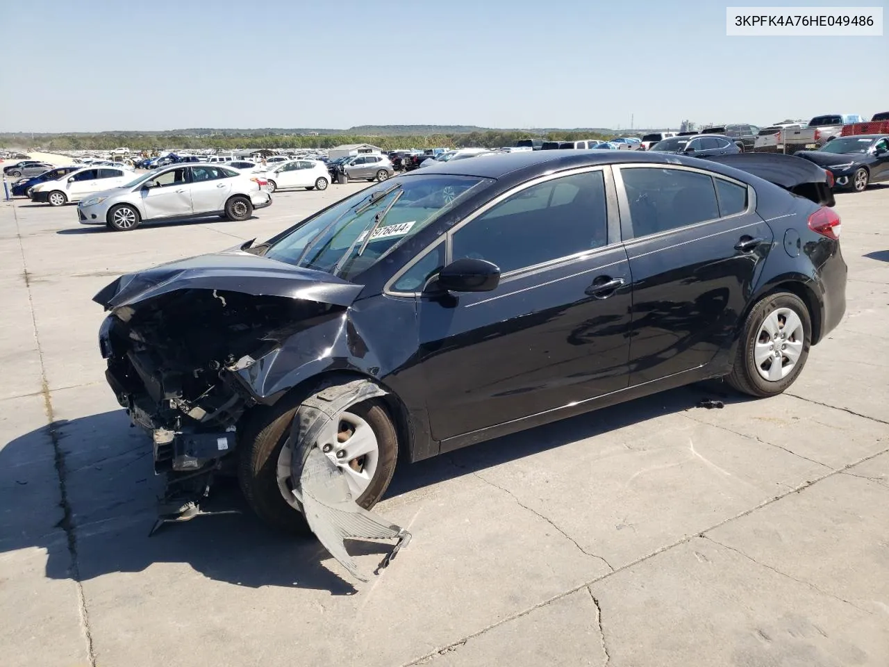 2017 Kia Forte Lx VIN: 3KPFK4A76HE049486 Lot: 73976044