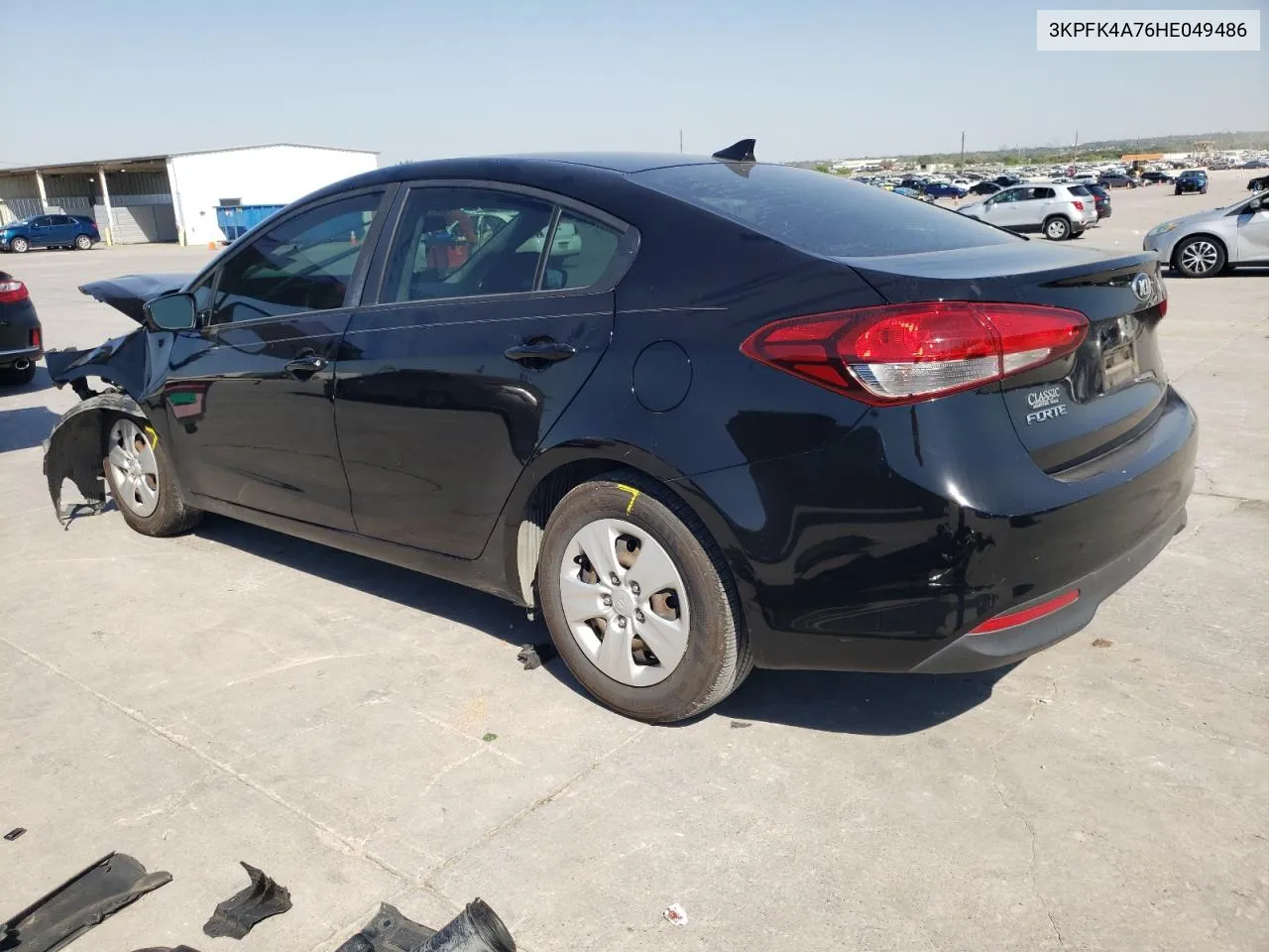 2017 Kia Forte Lx VIN: 3KPFK4A76HE049486 Lot: 73976044