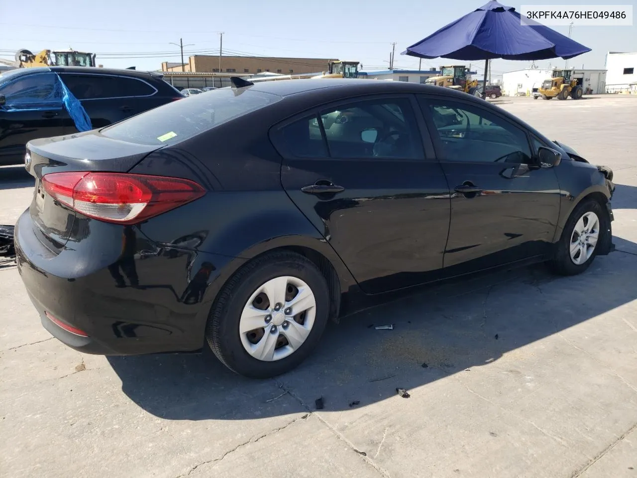 2017 Kia Forte Lx VIN: 3KPFK4A76HE049486 Lot: 73976044