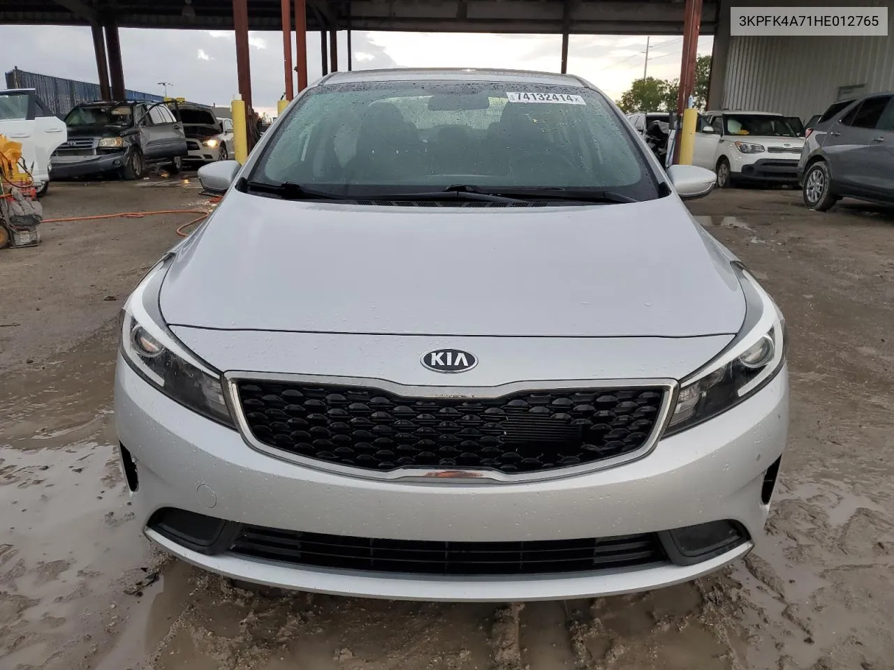 2017 Kia Forte Lx VIN: 3KPFK4A71HE012765 Lot: 74132414