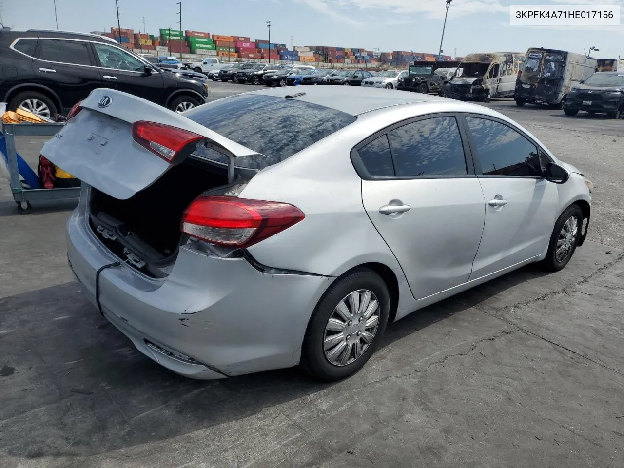 2017 Kia Forte Lx VIN: 3KPFK4A71HE017156 Lot: 74278924