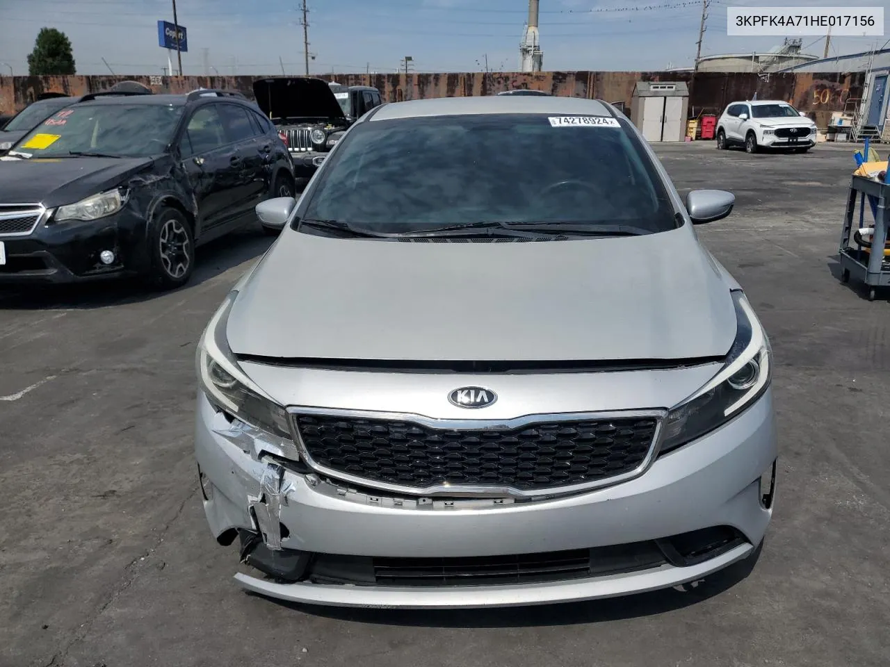 3KPFK4A71HE017156 2017 Kia Forte Lx