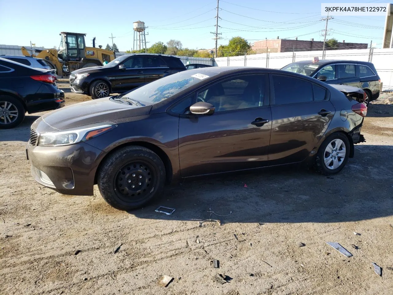 2017 Kia Forte Lx VIN: 3KPFK4A78HE122972 Lot: 74510864