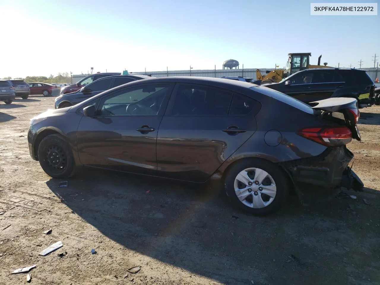 2017 Kia Forte Lx VIN: 3KPFK4A78HE122972 Lot: 74510864