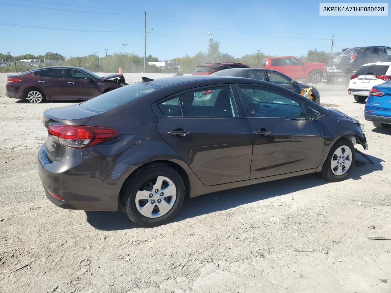 2017 Kia Forte Lx VIN: 3KPFK4A71HE080628 Lot: 74592404