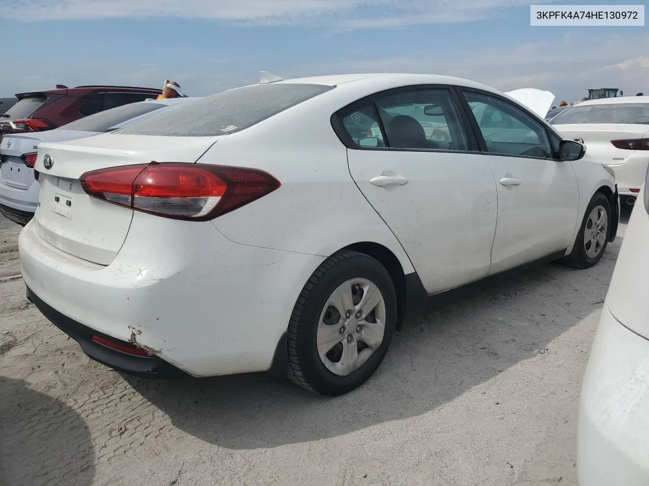 2017 Kia Forte Lx VIN: 3KPFK4A74HE130972 Lot: 74823924