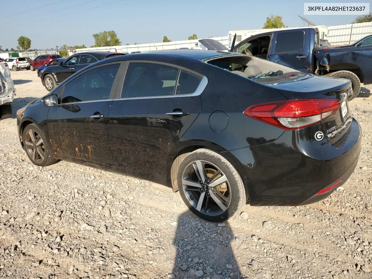 2017 Kia Forte Ex VIN: 3KPFL4A82HE123637 Lot: 74838774