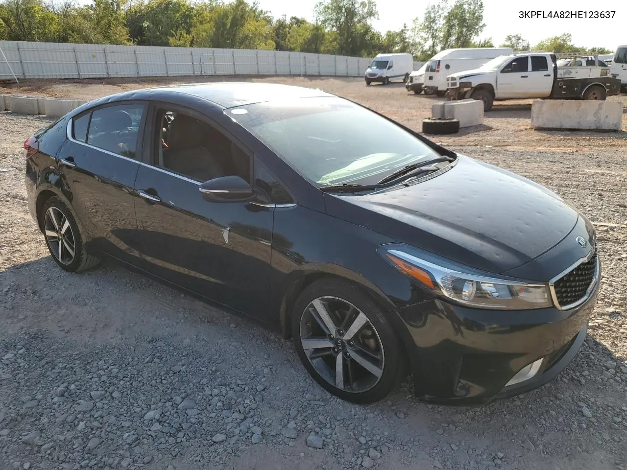 2017 Kia Forte Ex VIN: 3KPFL4A82HE123637 Lot: 74838774