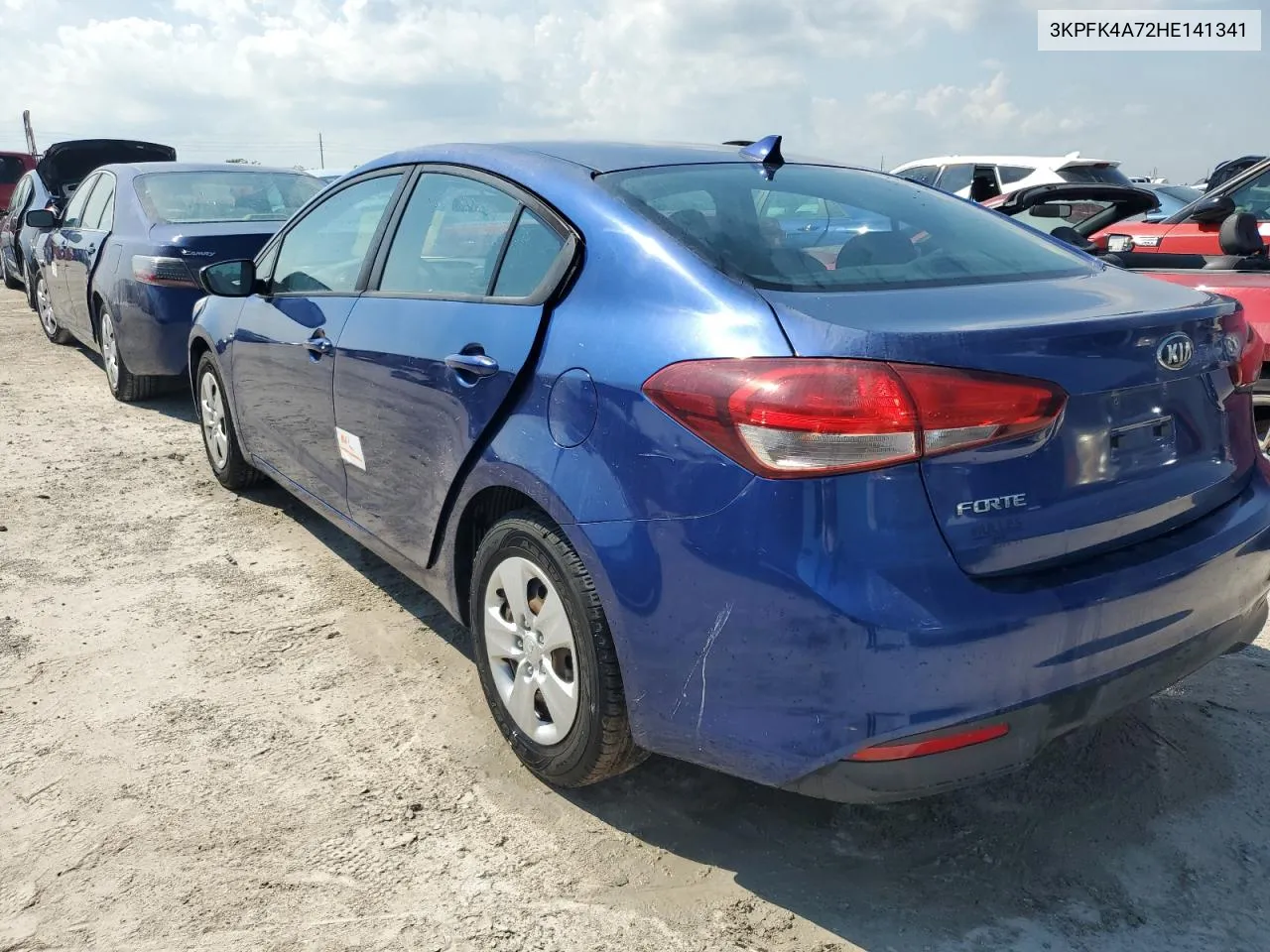 2017 Kia Forte Lx VIN: 3KPFK4A72HE141341 Lot: 75308134