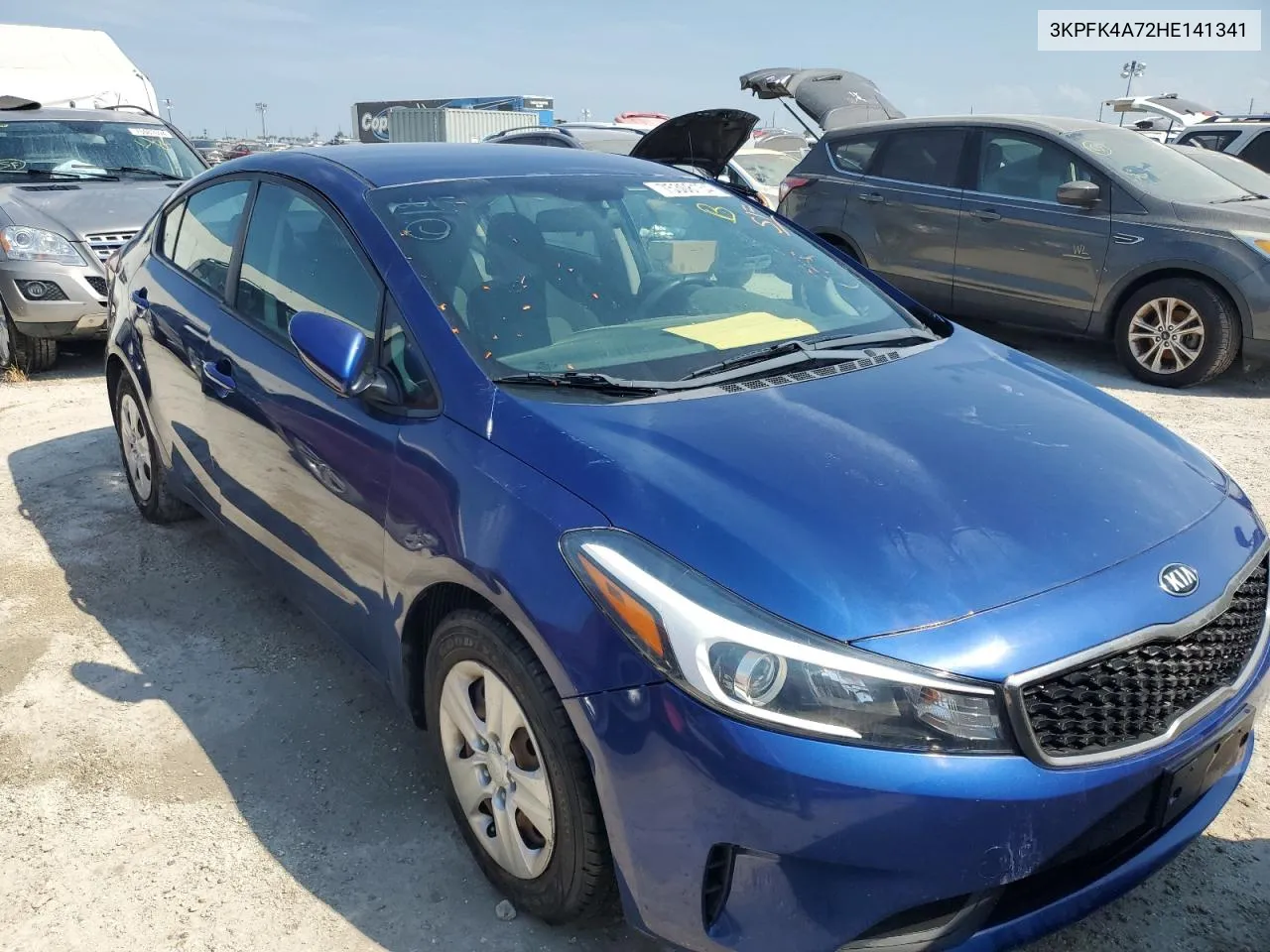 2017 Kia Forte Lx VIN: 3KPFK4A72HE141341 Lot: 75308134