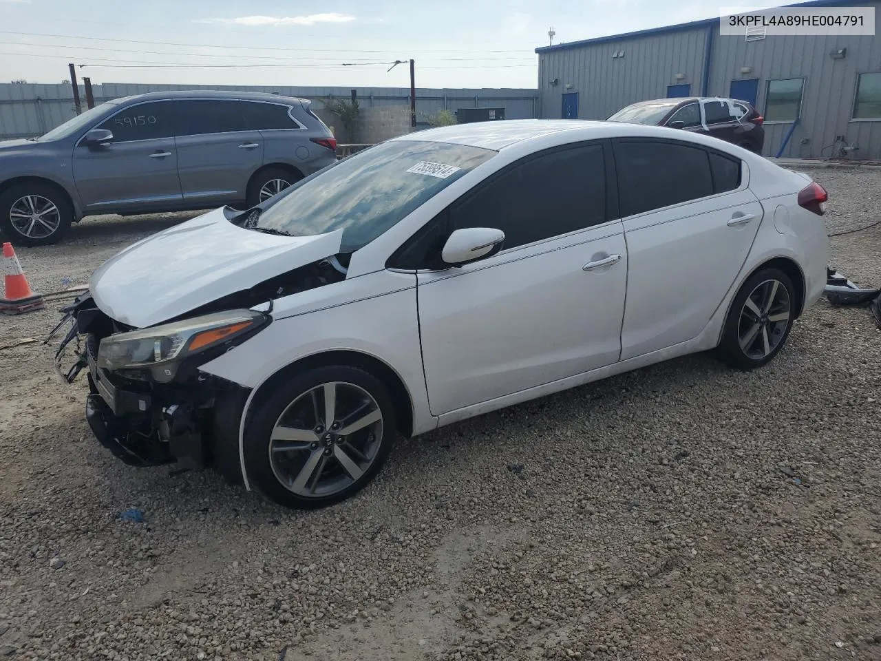 3KPFL4A89HE004791 2017 Kia Forte Ex