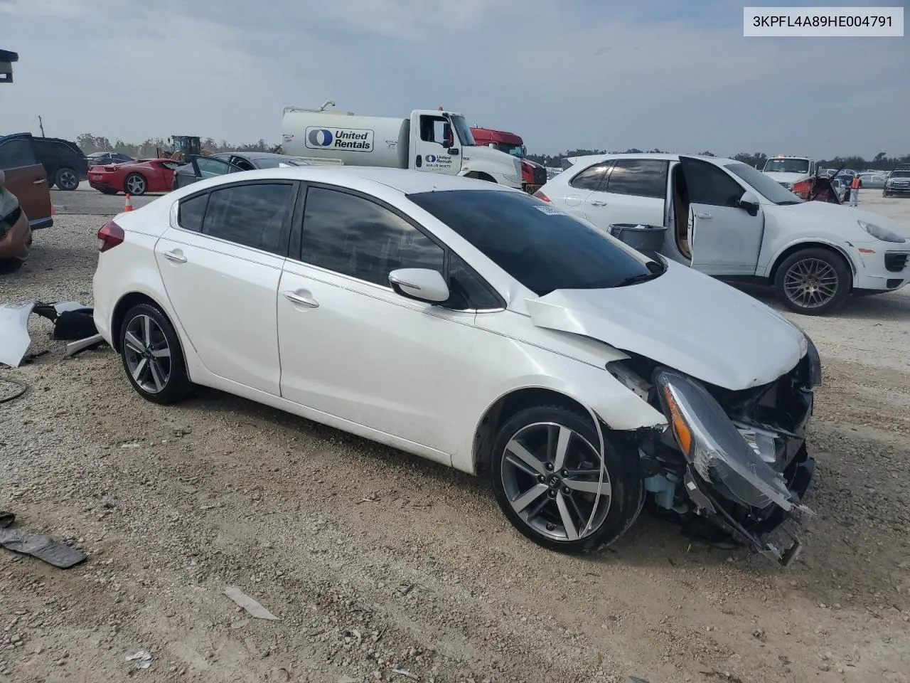 2017 Kia Forte Ex VIN: 3KPFL4A89HE004791 Lot: 75399514