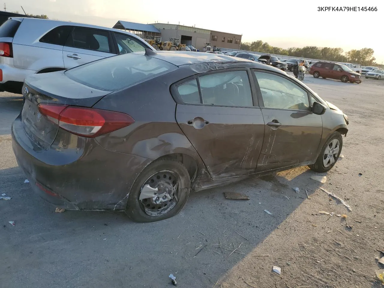 2017 Kia Forte Lx VIN: 3KPFK4A79HE145466 Lot: 75542534