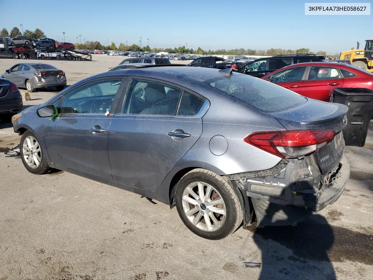 2017 Kia Forte Lx VIN: 3KPFL4A73HE058627 Lot: 76024864