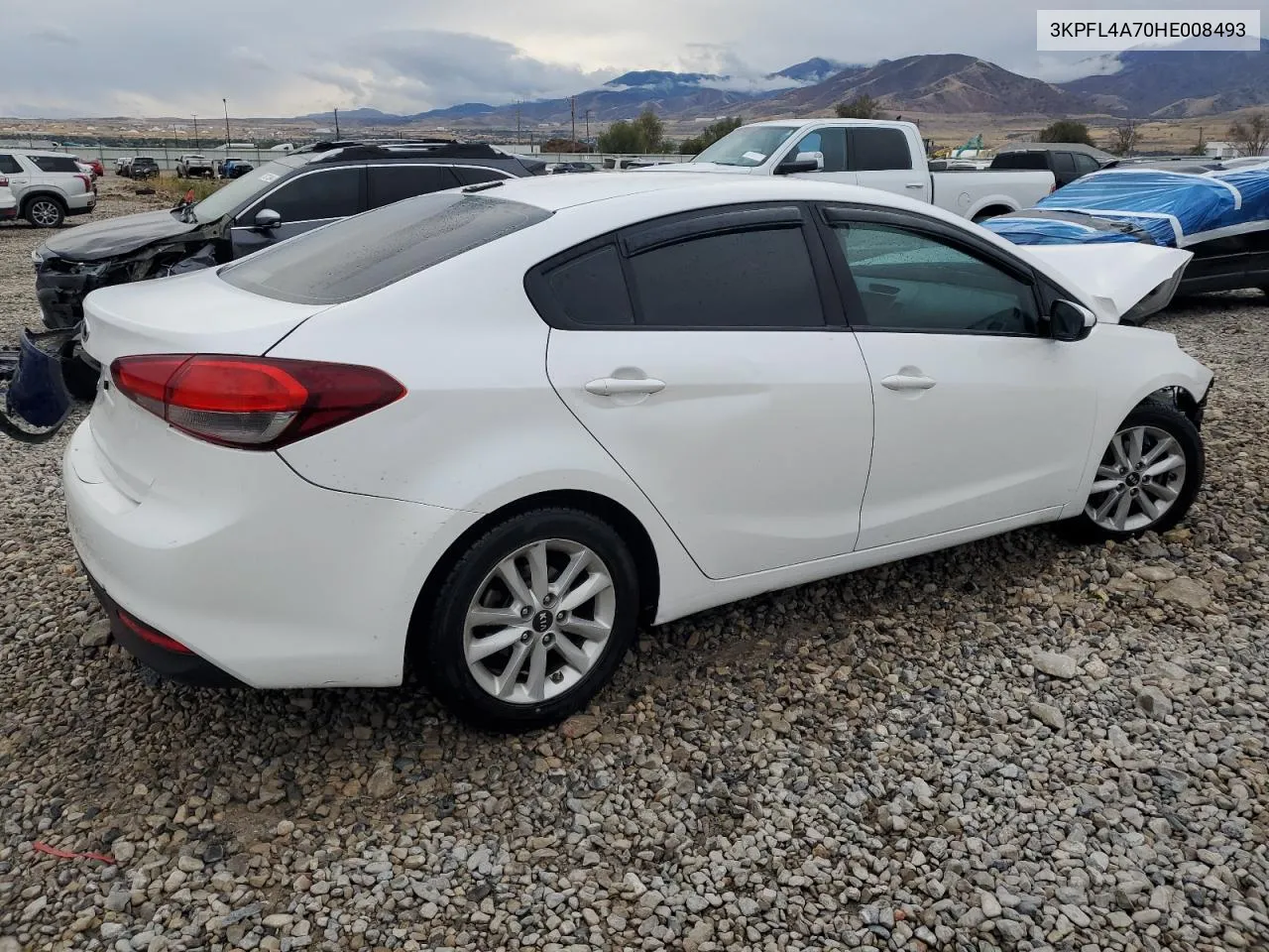 2017 Kia Forte Lx VIN: 3KPFL4A70HE008493 Lot: 76313734