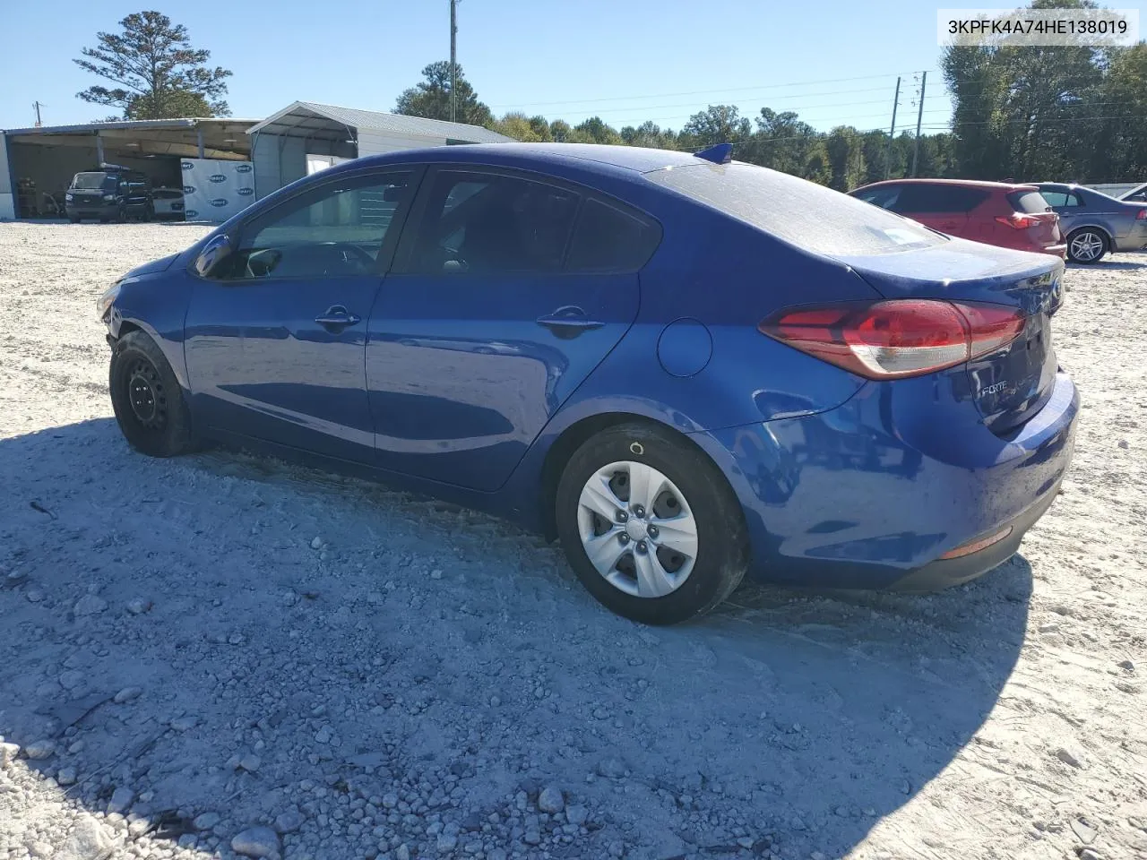 2017 Kia Forte Lx VIN: 3KPFK4A74HE138019 Lot: 76416214