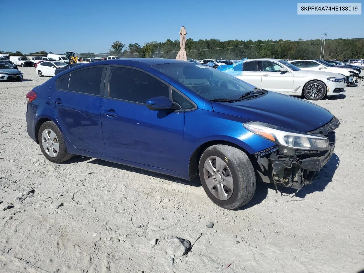 2017 Kia Forte Lx VIN: 3KPFK4A74HE138019 Lot: 76416214